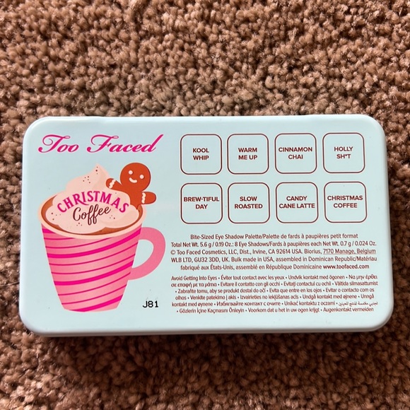 Too Faced Christmas Coffee Palette - Picture 4 of 4